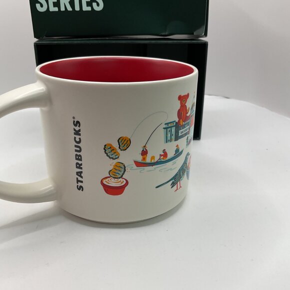 Starbucks Discovery Series Mississippi 14 Fl Oz Mug With Illustrations - Picture 3 of 6